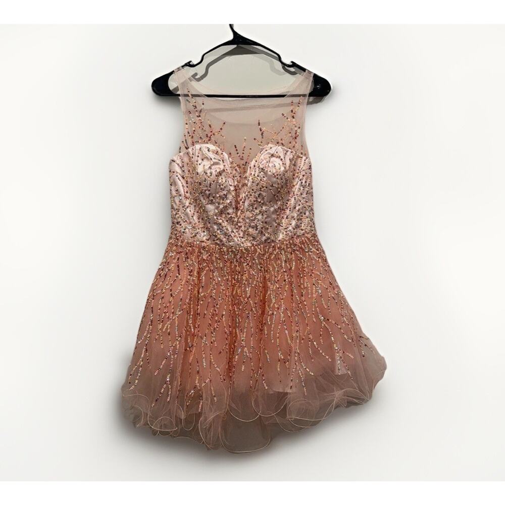 Dave & Johnny Pink Dress Size 9/10